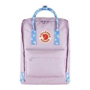 Plecak Fjallraven Kanken - pastel lav/confetti patt. Czerwone plecaki Fjällräven. Za 356,99 zł.