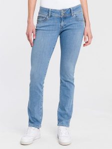 Cross Jeans Dżinsy - Regular fit - w kolorze błękitnym rozmiar: W33/L30. Niebieskie jeansy Cross Jeans, z aplikacjami, z jeansu. Za 118,56 zł.