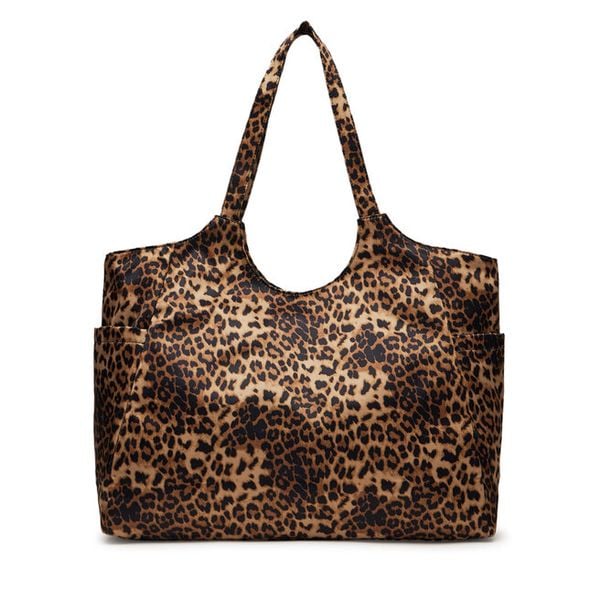 Torebka DeeZee. Brązowe shopper bag DeeZee, bez wzorów, bez dodatków. Za 129,99 zł.