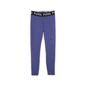 Damskie legginsy Puma Strong. Fioletowe legginsy Puma, bez wzorów, z materiału, z podwyższonym stanem, długie. Za 201,35 zł.