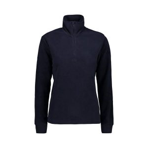 Bluza polarowa damska CMP. Niebieskie bluzy CMP, bez wzorów, z polaru, bez kaptura. Za 129,99 zł.