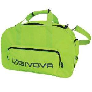 Torba Sportowa Givova Brera Żółta Fluo - Elegancka i Funkcjonalna. Żółte torby podróżne i sportowe Givova, bez wzorów, na ramię. Za 82,19 zł.