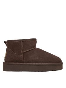 Pepe Jeans Śniegowce Dissy Young W PLS50536 Brązowy. Brązowe buty zimowe Pepe Jeans, z jeansu, bez obcasa, bez zapięcia. Za 329,99 zł.