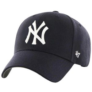 Czapka Z Daszkiem MVP New York Yankees. Niebieskie czapki 47 Brand, bez wzorów. Za 149,99 zł.