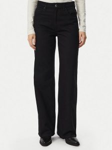 Guess Jeansy W6BA1A D2578 Czarny Wide Leg. Czarne jeansy Guess, z aplikacjami, z jeansu. Za 524,99 zł.
