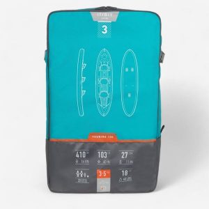 Plecak do transportu kajaka pneumatycznego Decathlon X100 3-osobowego. Plecaki DECATHLON. Za 159,99 zł.