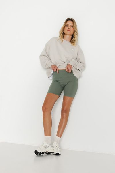 KOLARKI SUZANE OLIWKA L - Flawless. Szorty Flawless, bez wzorów, z bawełny, eleganckie. Za 149,00 zł.