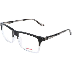 Oprawki "CA6637/N" w kolorze czarno-brązowym. Brązowe okulary przeciwsłoneczne marki Carrera, Ferragamo. W wyprzedaży za 119,95 zł.