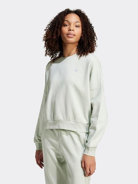 Adidas Bluza w kolorze jasnozielonym rozmiar: L. Zielone bluzy ADIDAS, l, bez wzorów, z bawełny, bez kaptura. Za 134,53 zł.