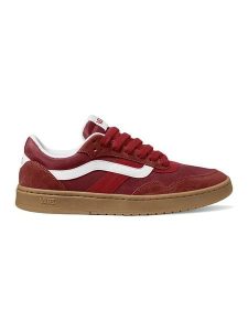 Vans Skórzane sneakersy "Cruze 3.0" w kolorze czerwonym rozmiar: 42. Czerwone trampki Vans, bez wzorów, bez zapięcia. Za 131,74 zł.