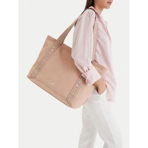 Torebka na telefon Beverly Hills Polo Club. Czerwone shopper bag Beverly Hills Polo Club, bez wzorów, bez dodatków. Za 199,99 zł.