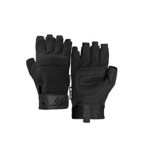 Rękawiczki wspinaczkowe Ferrata Half Finger. Czarne rękawiczki VOLVEN, bez wzorów. Za 89,99 zł.