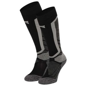 Skarpety snowboardowe Xtreme, 2 par, Multi Czarny. Czarne skarpetki XTREME SOCKSWEAR, bez wzorów. Za 151,99 zł.