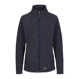 Trespass Reply - Polar damski At200 Navy Marl. Niebieskie kurtki Trespass, bez wzorów, z polaru, bez kaptura. Za 260,99 zł.