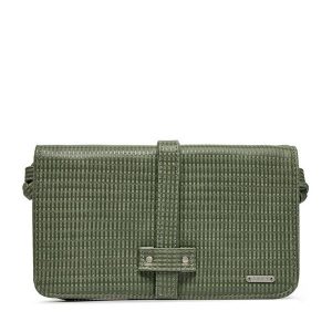 Torebka Roxy. Zielone listonoszki Roxy, bez wzorów, bez dodatków. Za 119,99 zł.