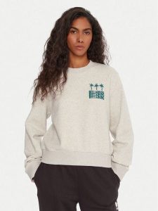 Billabong Bluza Familiy Tree EBJSF00191 Szary Regular Fit. Szare bluzy Billabong, m, bez wzorów, z bawełny, bez kaptura. Za 209,99 zł.