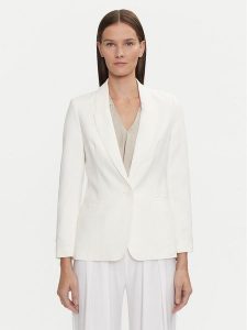 Tatuum Marynarka Remelika T2417.021B Écru Slim Fit. Białe marynarki i żakiety Tatuum, bez wzorów, z syntetyku. Za 309,99 zł.