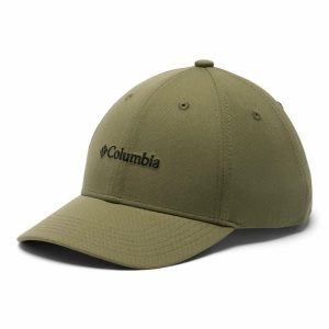 Czapka z daszkiem Columbia Twin Canyon Ball Cap. Zielone czapki Columbia, bez wzorów. Za 79,99 zł.