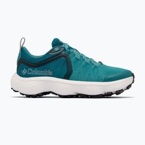 Buty turystyczne damskie Columbia Escape Thrive Titanum. Niebieskie buty trekkingowe Columbia, bez zapięcia. Za 449,99 zł.