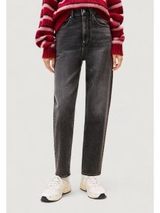 Tommy Jeans Jeansy Mom Jean Uh Tpr Bi0187 Co DW0DW21812 Czarny Mom Fit. Czarne jeansy Tommy Jeans, bez wzorów, z jeansu. Za 409,99 zł.