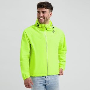 Kurtka przeciwdeszczowa Rogelli Commuter Core. Żółte kurtki Rogelli, l, bez wzorów, bez kaptura. Za 240,00 zł.