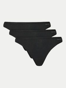Calvin Klein Underwear Komplet fig 000QD5218E Czarny. Czarne komplety bielizny Calvin Klein Underwear, bez wzorów, z bawełny. Za 129,99 zł.