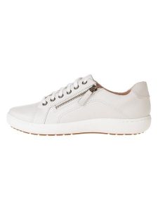 Clarks Sneakersy "Nalle Lace" w kolorze białym rozmiar: 40. Białe trampki Clarks, bez wzorów, bez zapięcia. Za 259,95 zł.