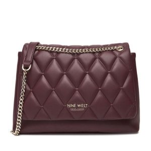 Torebka Nine West. Czerwone torebki klasyczne Nine West, bez wzorów, bez dodatków. Za 199,99 zł.