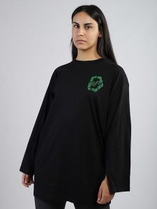 Diesel Clothes Bluza w kolorze czarnym rozmiar: XXS. Czarne bluzy Diesel Clothes, xxs, bez wzorów, z bawełny, bez kaptura. Za 87,81 zł.