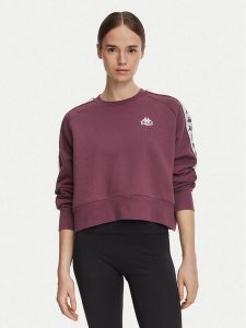Kappa Bluza 222 Banda Marbella 2 311U1TW Fioletowy Regular Fit. Fioletowe bluzy Kappa, s, bez wzorów, z syntetyku, bez kaptura. Za 179,99 zł.