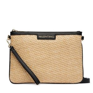 Torebka Valentino. Brązowe listonoszki Valentino, bez wzorów, bez dodatków. Za 399,99 zł.