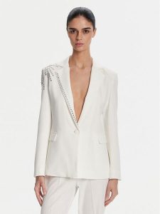 Artigli Marynarka ACGI000802 058 Biały Regular Fit. Białe marynarki i żakiety Artigli, bez wzorów, z syntetyku. Za 599,99 zł.