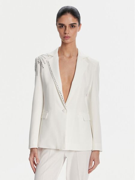 Artigli Marynarka ACGI000802 058 Biały Regular Fit. Białe marynarki i żakiety Artigli, bez wzorów, z syntetyku. Za 489,99 zł.