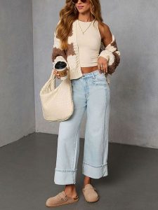 LA Angels Kardigan w kolorze kremowo-brązowym rozmiar: S. Brązowe kardigany LA Angels. Za 152,99 zł.