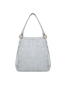 Badura Torebka Wen-13 Szary. Szare torebki klasyczne Badura, bez wzorów, z materiału, bez dodatków. Za 249,99 zł.