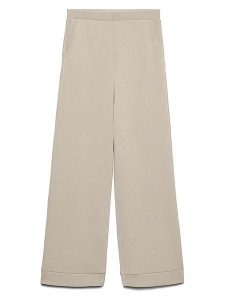 Vero Moda Spodnie dresowe w kolorze beżowym rozmiar: L. Brązowe spodnie dresowe Vero Moda, l, bez wzorów, z dresówki. Za 119,95 zł.