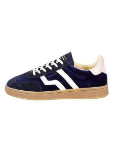 GANT Footwear Skórzane sneakersy "Cuzima" w kolorze granatowym rozmiar: 37. Niebieskie trampki GANT Footwear, bez wzorów, ze skóry, bez zapięcia. Za 340,99 zł.