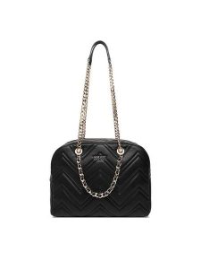 Nine West Torebka CEO-ALICE-LA482-3468 Czarny. Czarne torebki klasyczne Nine West, bez wzorów, z materiału, bez dodatków. Za 249,99 zł.