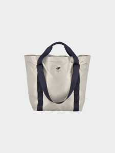 4F Torba na ramię (27 L) - beżowa Uniwersalny. Brązowe torby podróżne i sportowe 4f, bez wzorów, z syntetyku, na ramię. W wyprzedaży za 59,99 zł.