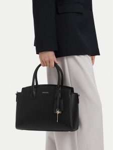 MEXX Torebka CEO-MEXX-S-012-10 Czarny. Czarne kuferki Mexx, bez wzorów, ze skóry, bez dodatków. Za 199,99 zł.