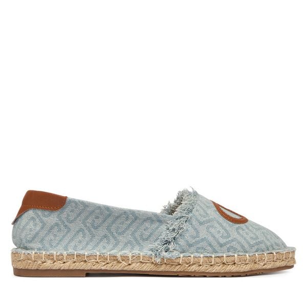 Espadryle Liu Jo. Niebieskie espadryle Liu Jo, bez wzorów, bez obcasa. Za 359,99 zł.