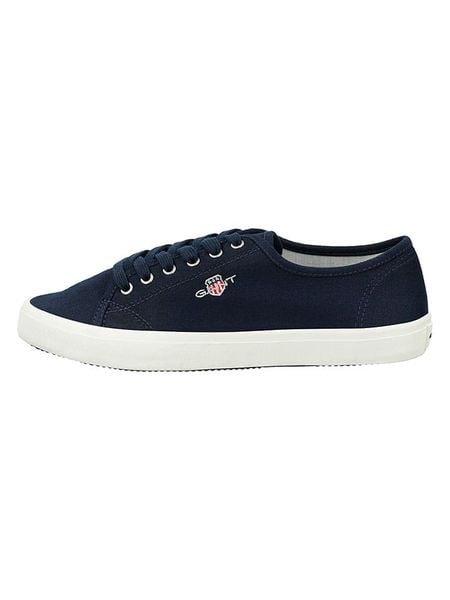 GANT Footwear Sneakersy "Pillox" w kolorze granatowym rozmiar: 40. Niebieskie trampki GANT Footwear, bez wzorów, bez zapięcia. Za 174,45 zł.
