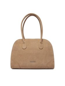 GINO ROSSI Torebka EO-LA224-19138 Beżowy. Brązowe torebki klasyczne Gino Rossi, bez wzorów, ze skóry, bez dodatków. Za 479,99 zł.