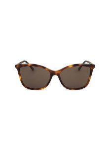 Jimmy Choo Damskie okulary przeciwsłoneczne w kolorze złoto-brązowym rozmiar: 56. Brązowe okulary przeciwsłoneczne JIMMY CHOO. Za 454,95 zł.
