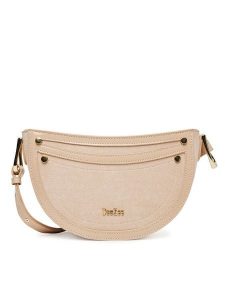 DeeZee Torebka C-DZE-S-006-08 Beżowy. Brązowe listonoszki DeeZee, bez wzorów, z materiału, bez dodatków. Za 129,99 zł.