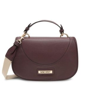 Torebka Nine West. Brązowe shopper bag Nine West, bez wzorów, bez dodatków. Za 259,99 zł.