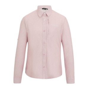 Damska Lekka Podróżna Koszula Przeciw Owadom Petal. Czerwone koszule nocne Regatta, bez wzorów, bez ramiączek. Za 172,99 zł.