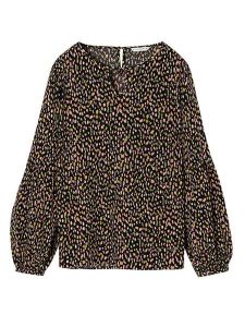 TATUUM Bluzka w kolorze czarnym ze wzorem rozmiar: 40. Czarne bluzki Tatuum, bez wzorów, z wiskozy, bez kołnierzyka, bez ramiączek. Za 96,45 zł.