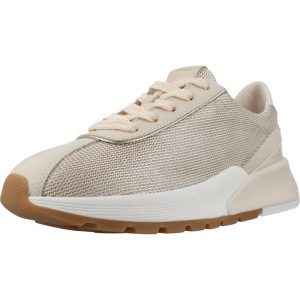 Buty GEOX D METROPOLI Beżowy. Brązowe buty trekkingowe Geox, ze skóry, bez zapięcia. Za 533,99 zł.