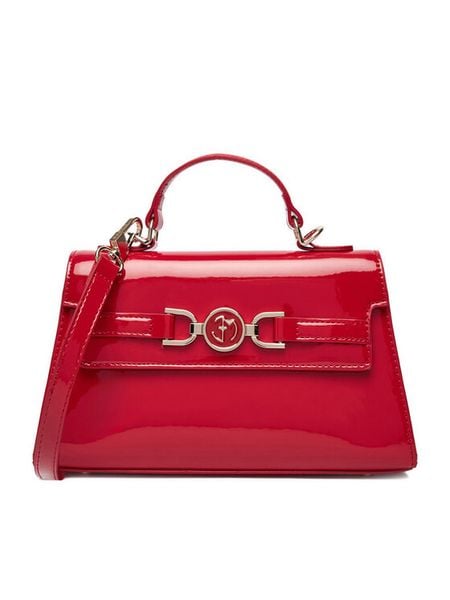 Eva Minge Torebka EO-AMANI-KY160 Czerwony. Czerwone torebki klasyczne Eva Minge, bez wzorów, z materiału, bez dodatków. Za 169,99 zł.